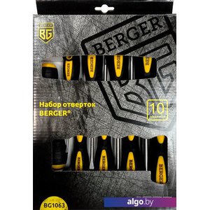 Набор отверток Berger BG1063 (10 предметов)