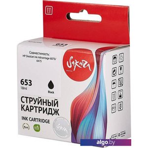 Картридж Sakura Printing SI3YM75AE (аналог HP 653 Black)