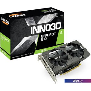 Видеокарта Inno3D GeForce GTX 1630 Twin X2 OC N16302-04D6X-1177VA25