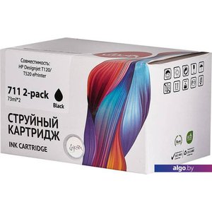 Картридж Sakura Printing SIP2V31A (аналог HP 711 2-pack Black)