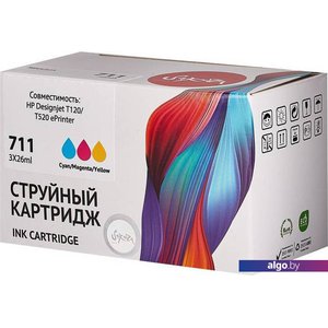 Картридж Sakura Printing SIP2V32A (аналог HP 711 Tri-colour)