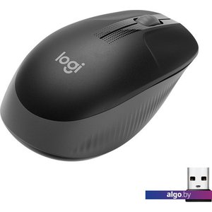 Мышь Logitech M190 910-005923 (черный/темно-серый)