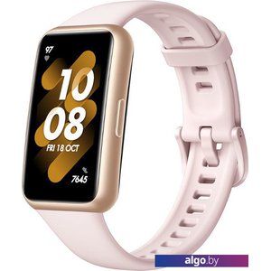 Фитнес-браслет Huawei Band 7 (туманно-розовый, китайская версия)