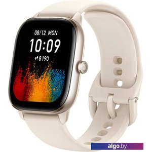 Amazfit GTS 4 Mini (лунный белый)