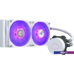 Кулер для процессора Cooler Master Masterliquid ML240L V2 RGB White Edition MLW-D24M-A18PC-RW