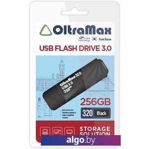 USB Flash OltraMax 320 256GB (черный)