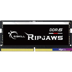 Оперативная память G.Skill Ripjaws 32ГБ DDR5 SODIMM 5600МГц F5-5600S4040A32GX1-RS