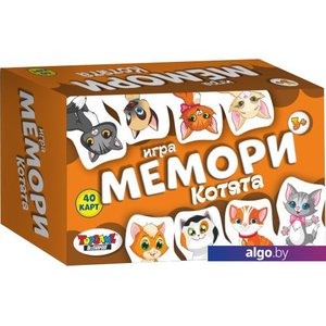 Настольная игра Topgame Мемори Котята 01522