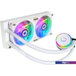 Кулер для процессора Cooler Master MasterLiquid PL240 Flux White Edition MLY-D24M-A23PZ-RW