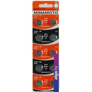 Батарейки Minamoto LR1130/390/AG10 10BP