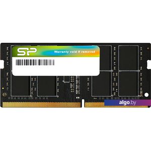 Оперативная память Silicon-Power 16ГБ DDR4 SODIMM 3200 МГц SP016GBSFU320X02