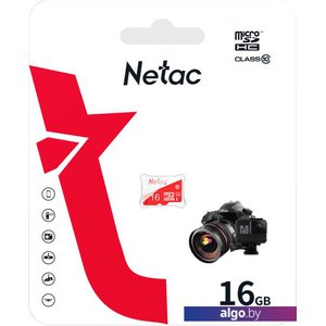 Карта памяти Netac microSDXC P500 ECO 16GB