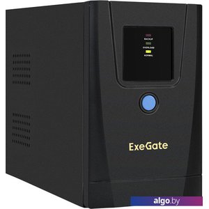 Источник бесперебойного питания ExeGate Power Back BNB-650.LED.AVR.1SH.2C13 EX292766RUS