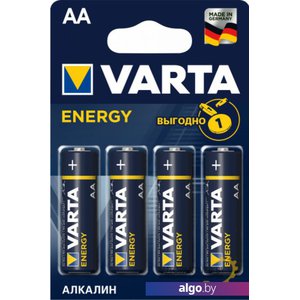 Батарейка Varta Energy LR6 AA Alkaline 04106213414 4 шт