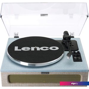Виниловый проигрыватель Lenco LS-440 (серый/голубой)
