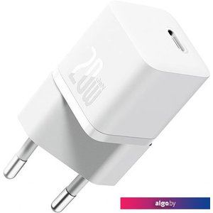 Сетевое зарядное Baseus GaN5 Fast Charger Mini 1C 20W CCGN050102 (белый)