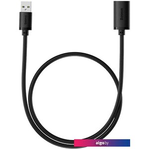 Кабель Baseus AirJoy Series USB Type-A 3.0 Extension Cable (1 м, черный)