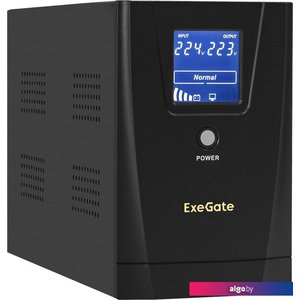 Источник бесперебойного питания ExeGate SpecialPro Smart LLB-2000.LCD.AVR.1SH.2C13.RJ.USB EX292630RUS