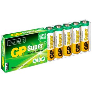 Батарейка GP Super Alkaline AA 10 шт