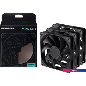 Набор вентиляторов Phanteks M25-140 PH-F140M25_PWM_BBK01_3P