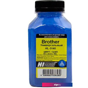 Тонер Hi-Black Универсальный для Brother HL-3140 (циан) 50 г