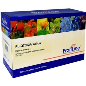 Картридж ProfiLine PL-Q7562A-Y (аналог HP 314A Yellow)