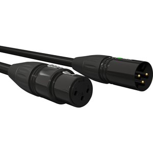 Кабель Greenconnect Russia GCR-53374 XLR M - XLR F (7 м, черный)