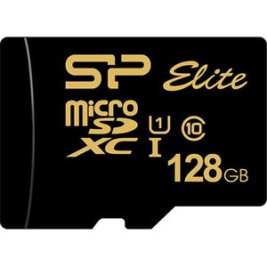 Карта памяти Silicon-Power Elite Gold microSDXC SP128GBSTXBU1V1G 128GB
