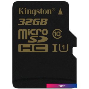 Карта памяти Kingston microSDHC (Class 10) 32GB (SDCA10/32GBSP)