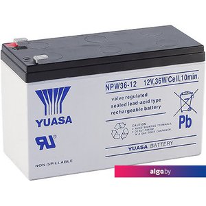 Аккумулятор для ИБП Yuasa NPW36-12 (12В/7 А·ч)