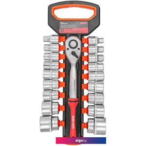 Набор трещотка с головками BaumAuto BM-019-5MSA (19 предметов)