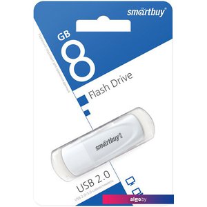 USB Flash SmartBuy Scout 8GB (белый)