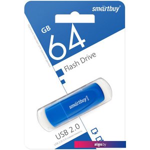 USB Flash SmartBuy Scout 64GB (синий)