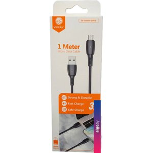 Кабель Vipfan X05 USB Type-A -microUSB (1 м, черный)