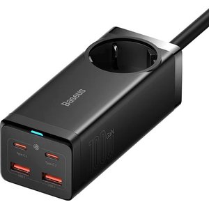 Сетевое зарядное Baseus GaN3 Pro Desktop Powerstrip AC+2U+2C 100W