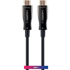 Кабель Cablexpert CCBP-HDMI-AOC-20M-02 HDMI -HDMI (20 м, черный)