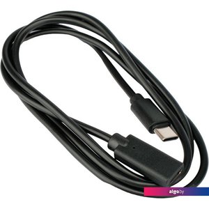 Кабель Cablexpert CCP-USB2-CMCF-1M USB Type-C - USB Type-C (1 м, черный)