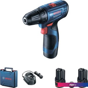 Bosch GSR 120-LI Professional 06019G080 (с 2-мя АКБ, кейс, китайская вилка)