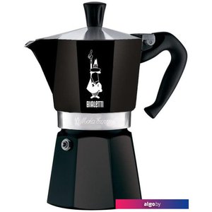 Гейзерная кофеварка Bialetti Moka Express (6 порций, черный)