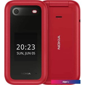 Кнопочный телефон Nokia 2660 (2022) TA-1469 Dual SIM (красный)