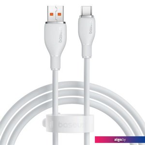 Кабель Baseus Pudding Series USB Type-A - USB Type-C (1.2 м, белый)