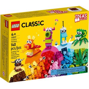 Набор деталей LEGO Classic 11017 Творческие монстры