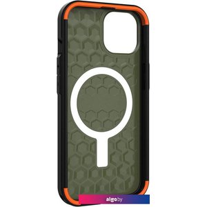 Чехол для телефона Uag для iPhone 14 Civilian for MagSafe Olive 114036117272