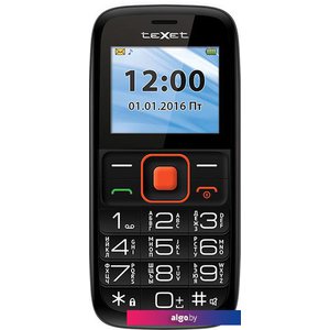 Мобильный телефон TeXet TM-B117 Black/Orange