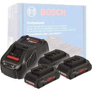 Аккумулятор с зарядным устройством Bosch ProCORE Professional 0615990N2G (18В/4 Ah + 14.4-18В)