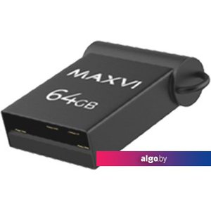 USB Flash Maxvi MM 64GB (темно-серый)
