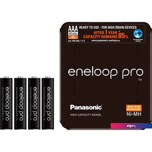 Аккумулятор Panasonic Eneloop Pro AAA BK-4HCDE/4LE 4шт