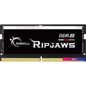 Оперативная память G.Skill Ripjaws 16ГБ DDR5 SODIMM 4800МГц F5-4800S3838A16GX1-RS