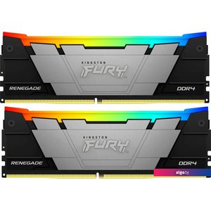 Оперативная память Kingston FURY Renegade RGB 2x32ГБ DDR4 3200 МГц KF432C16RB2AK2/64