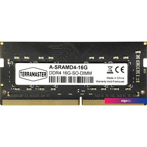 Оперативная память TerraMaster 16ГБ DDR4 SODIMM 2666 МГц A-SRAMD4-16G